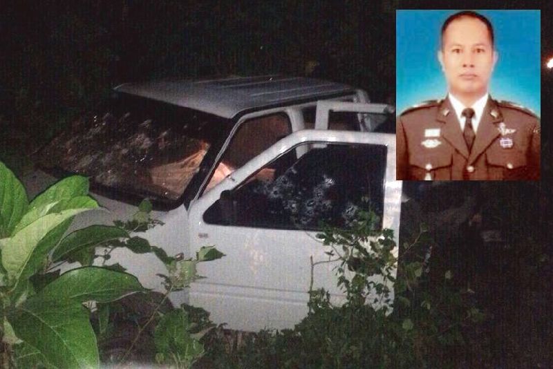 คนร้ายลอบสังหาร รอง.ผกก.สภ.กรงปินัง เสียชีวิตพร้อมกำลังพล รวม 3 นาย