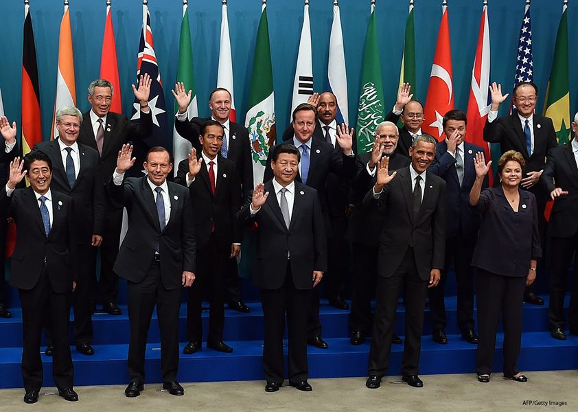 เวทีประชุมกลุ่มจี 20