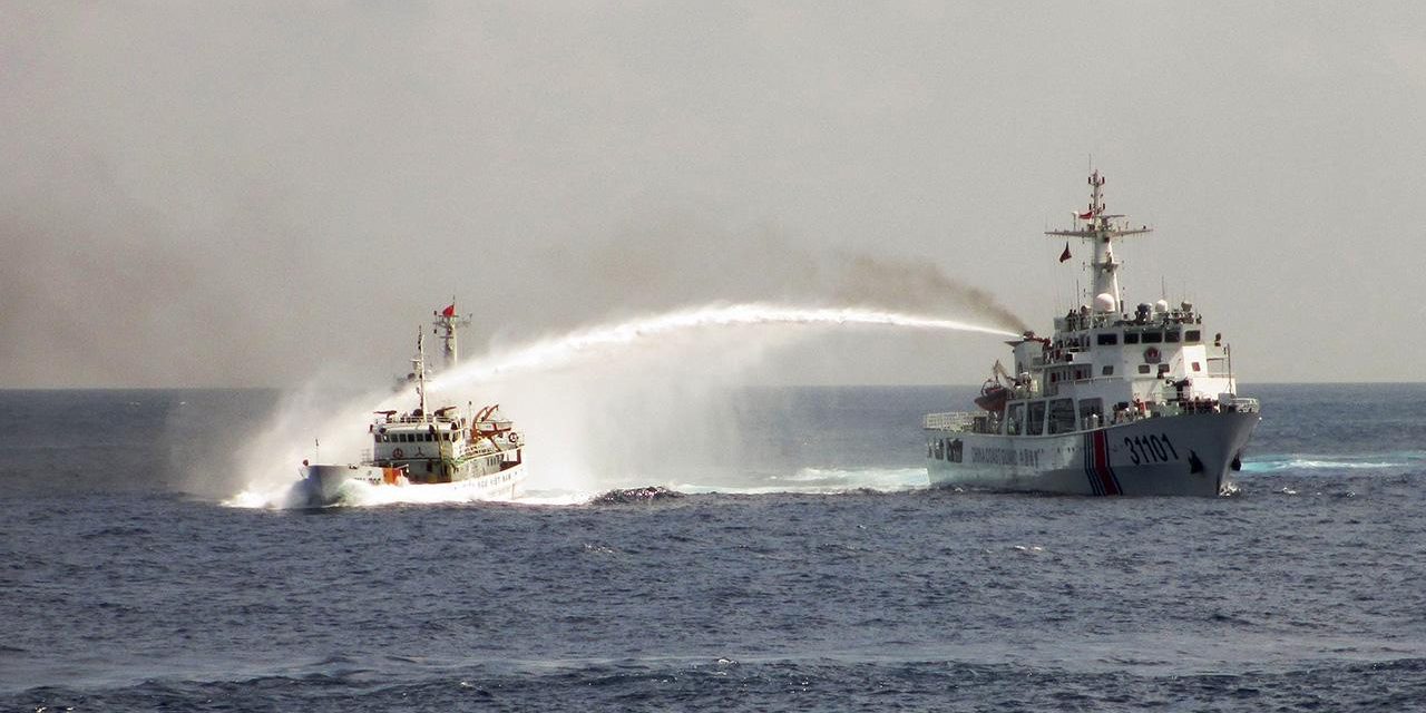 เรือจีนและเวียดนาม