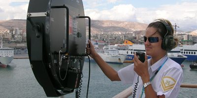 LRAD เครื่องขยายเสียงความถี่สูงระยะไกล