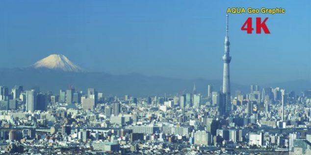 ญี่ปุ่นออกอากาศ TV 4K