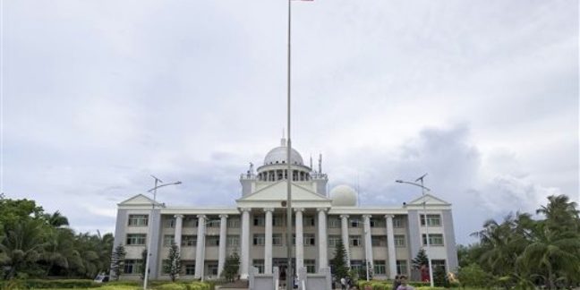 สื่อเผยจีนลงมือสร้างโรงเรียนบนเกาะพิพาทในทะเลจีนใต้