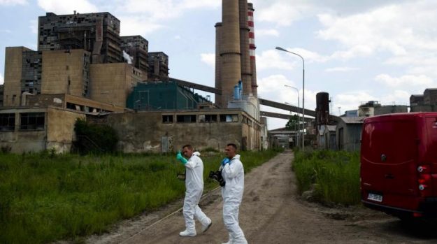 แก๊สระเบิดที่โรงไฟฟ้าถ่านหิน