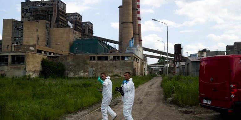 แก๊สระเบิดที่โรงไฟฟ้าถ่านหิน