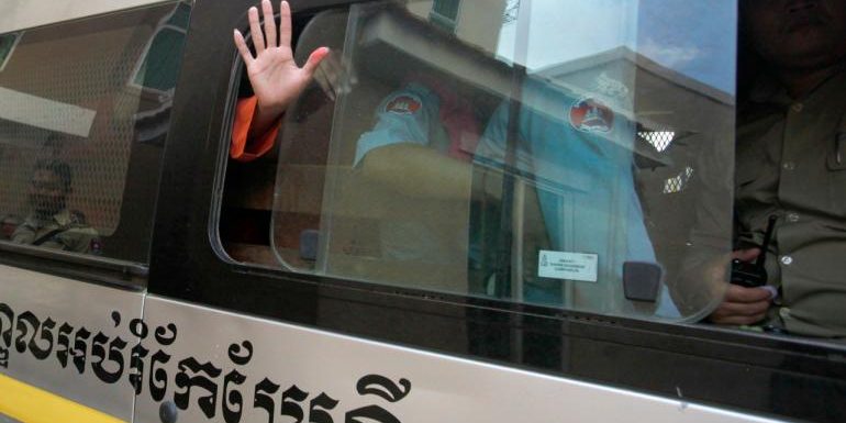 กัมพูชาตัดสินคดีประท้วงขึ้นค่าแรง