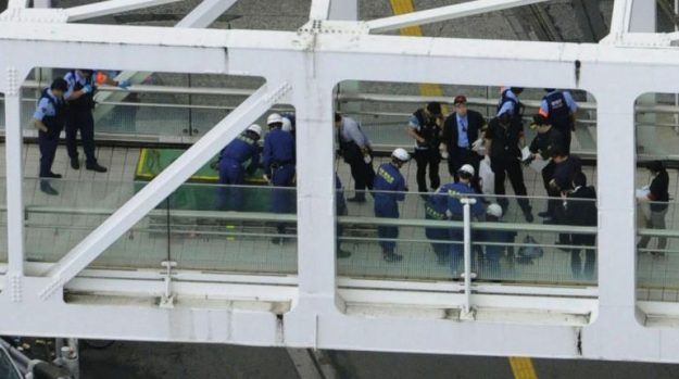 ชายญี่ปุ่นจุดไฟเผาตัวเอง ประท้วงรบ.เปลี่ยนนโยบายกลาโหม