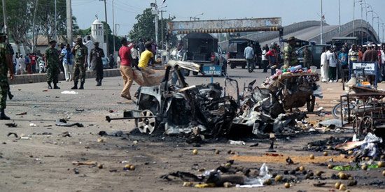ไนจีเรียสังเวยเฉียดร้อย หลังระเบิดพลีชีพบึ้ม 2 แห่ง