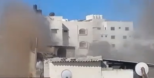 ผลของการโดนจรวดยิง