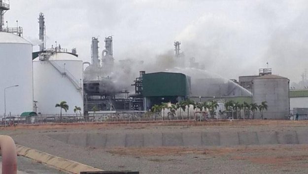 ไฟไหม้โรงงานในมาบตาพุด