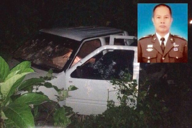 คนร้ายลอบสังหาร รอง.ผกก.สภ.กรงปินัง เสียชีวิตพร้อมกำลังพล รวม 3 นาย