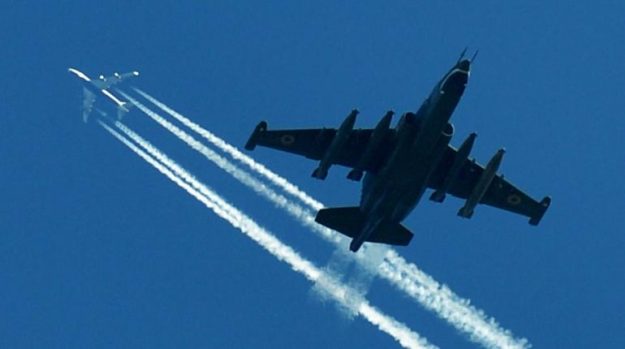 กบฏยูเครนสอย 'ซู-25' ของรัฐบาล 2 ลำตกในภาคตะวันออก