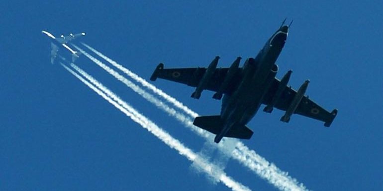 กบฏยูเครนสอย ‘ซู-25’ ของรัฐบาล 2 ลำตกในภาคตะวันออก กบฏยูเครนสอย 'ซู-25' ของรัฐบาล 2 ลำตกในภาคตะวันออก