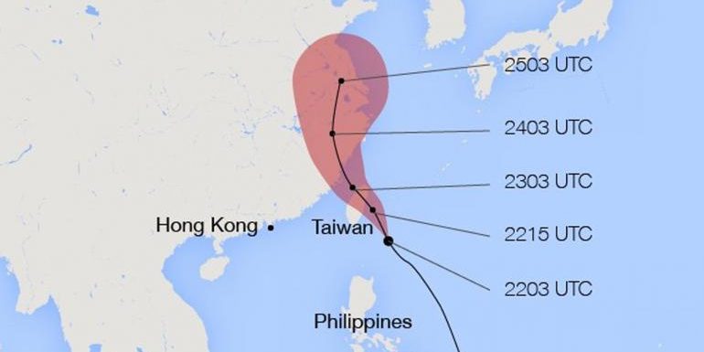 ชาวไต้หวันผวา! ไต้ฝุ่น “มัตโม”ขึ้นฝั่งเช้าวันพุธนี้