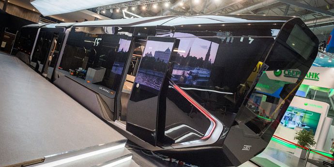 รถรางไฟฟ้า The R1 ของประเทศรัสเซีย