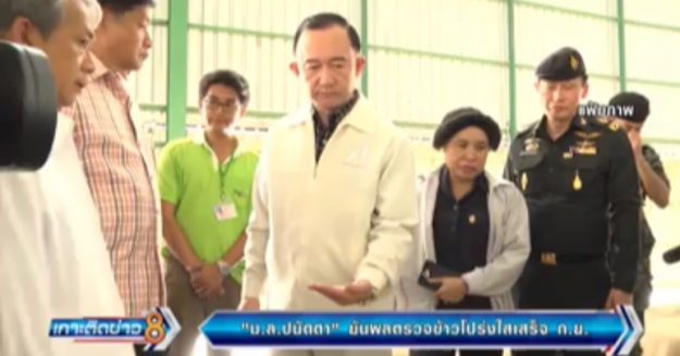 "ม.ล.ปนัดดา"ยันผลตรวจสอบข้าวโปร่งใสเสร็จ ก.ย.