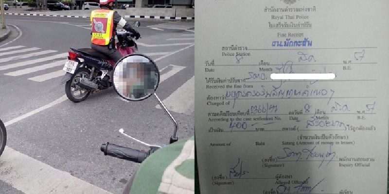 โลกโซเชียลฯ แห่แชร์ภาพตำรวจทำผิดกฎหมาย 5 จอม