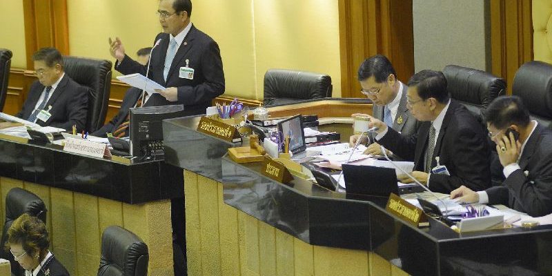 คลิปประยุทธ์ แจงงบฯ แบบดุๆ กลางสภา