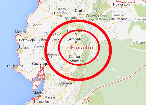 แผ่นดินไหวเอกวาดอร์