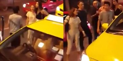 แท็กซี่ไม่รับผู้โดยสารด่าหยาบ สาวสวนกลับดุเดือด