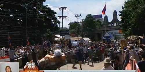 แรงงานเขมรปิดด่านอรัญประเทศ!