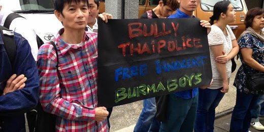 ชาวพม่าในญี่ปุ่นประท้วงไทย ขอไต่สวนคดีเกาะเต่าอย่างเป็นธรรม