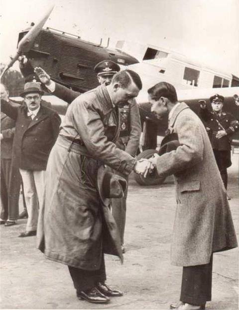 ฮิตเลอร์ รับเสด็จ รัชกาลที่ ๗