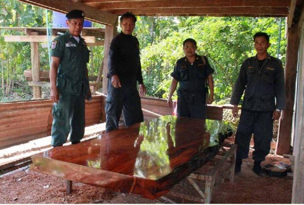 บุกยึดไม้แปรรูปคาโรงเรียน!!