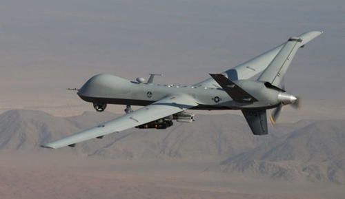 โดรนบินตรวจตรา