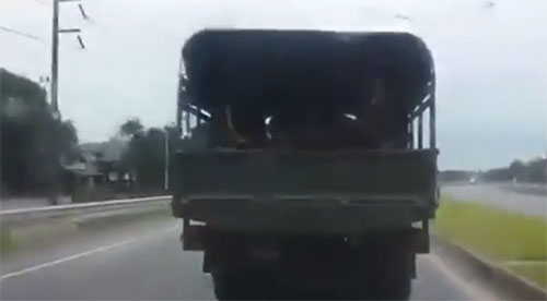 กองทัพชี้แจง กรณีคลิปรถทหาร..ไม่หลบรถพยาบาล