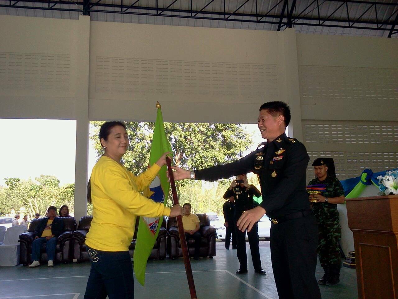 อบรมหลักสูตร "คนไทยรักแผ่นดิน"